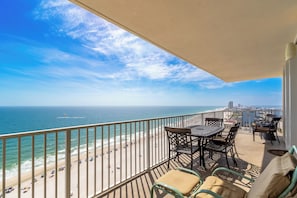 Signature Condo, 3 Bedrooms, Balcony, Beach View | Balcony - San Carlos 1709  (Gulf Shores)