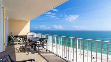 Signature Condo, 3 Bedrooms, Balcony, Beach View | Balcony
