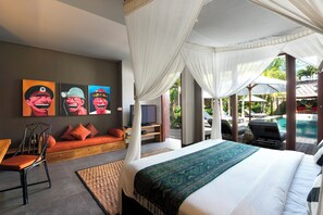 Luxury Villa, 6 Bedrooms, Private Pool | Memory foam beds, individually decorated, individually furnished, desk - Ultra Luxury & LUXE Pool Villas Near Seminyak Beach Tangram Abakoi Anam & Abagram (Seminyak)