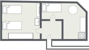 Floor plan - 1316 Alt Montafon Apartment 16 (Gaschurn)