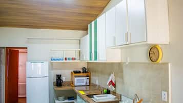 Fridge, microwave, coffee/tea maker