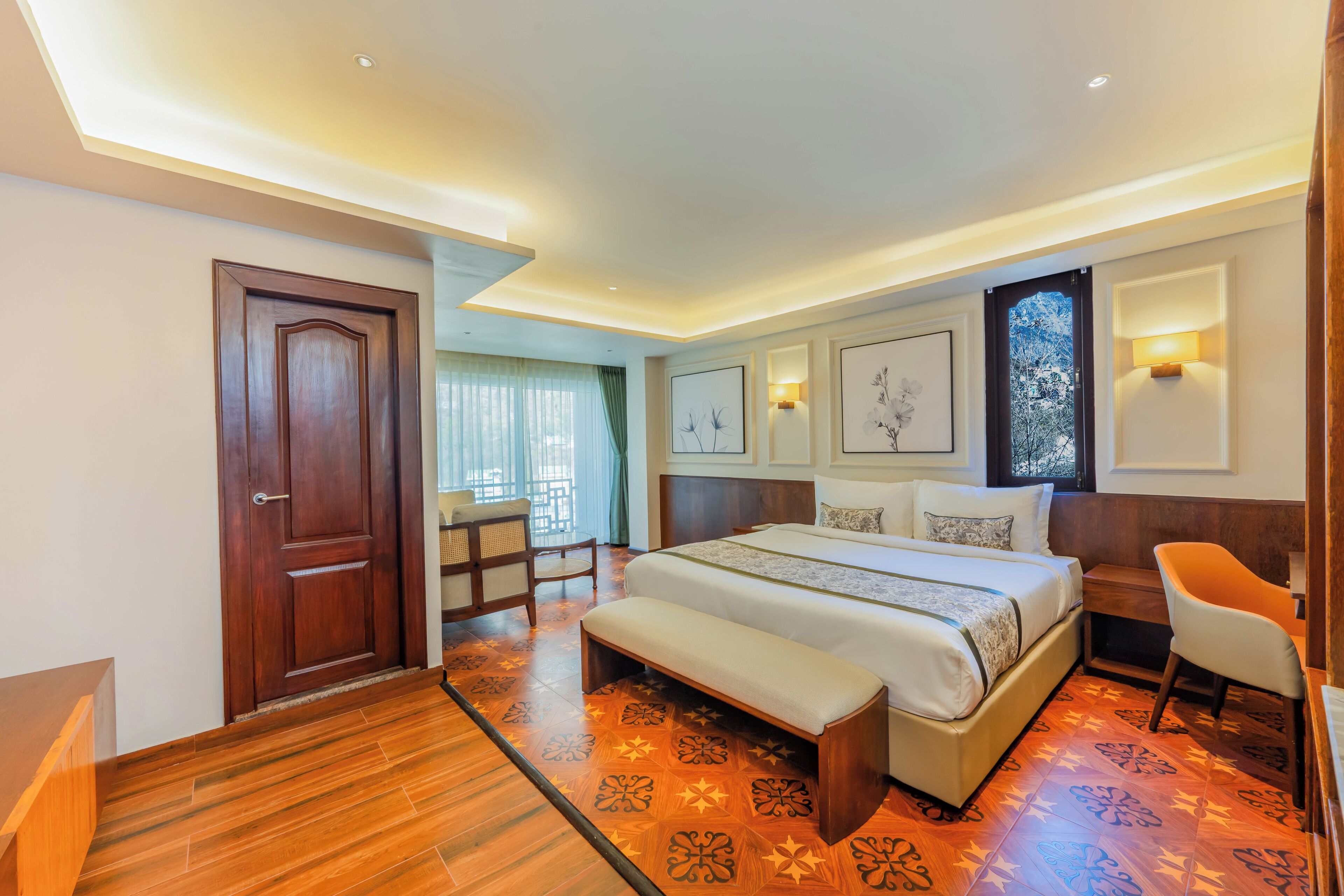 Luxury Double Room, Balcony, Valley View | Desk, laptop workspace, iron/ironing board, free WiFi