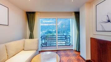 Luxury-Doppelzimmer, Balkon, Talblick