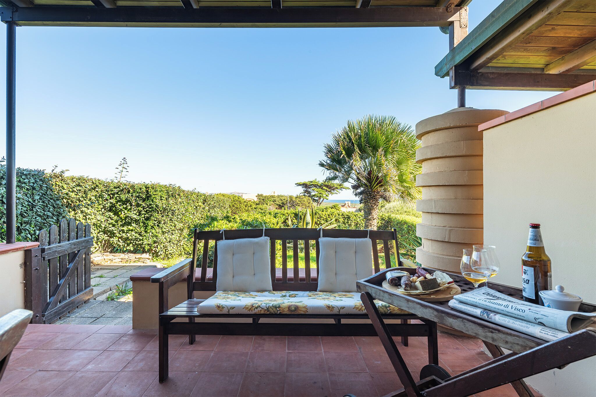 Appartamento, vista mare | Ristorazione all'aperto