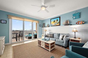 Smart TV, fireplace - Gateway Grand 505 a condo in a premier building , luxury living  at the Shore with Shoreline Properties (Ocean City)