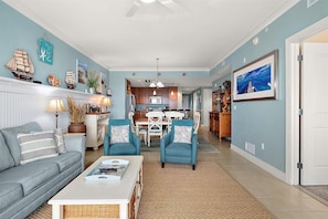 Smart TV, fireplace - Gateway Grand 505 a condo in a premier building , luxury living  at the Shore with Shoreline Properties (Ocean City)