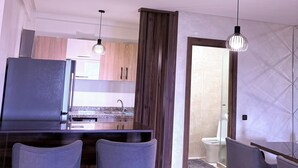 Interior - Luxury studio with swimming pool opposite the station (Marrakech)