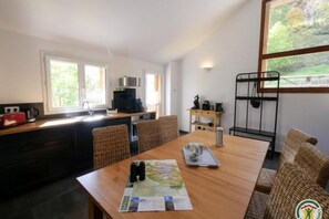 Dining - Gîtes de la Lame - La Grange : Comfort and Charm in the Parc des Écrins (Réallon)