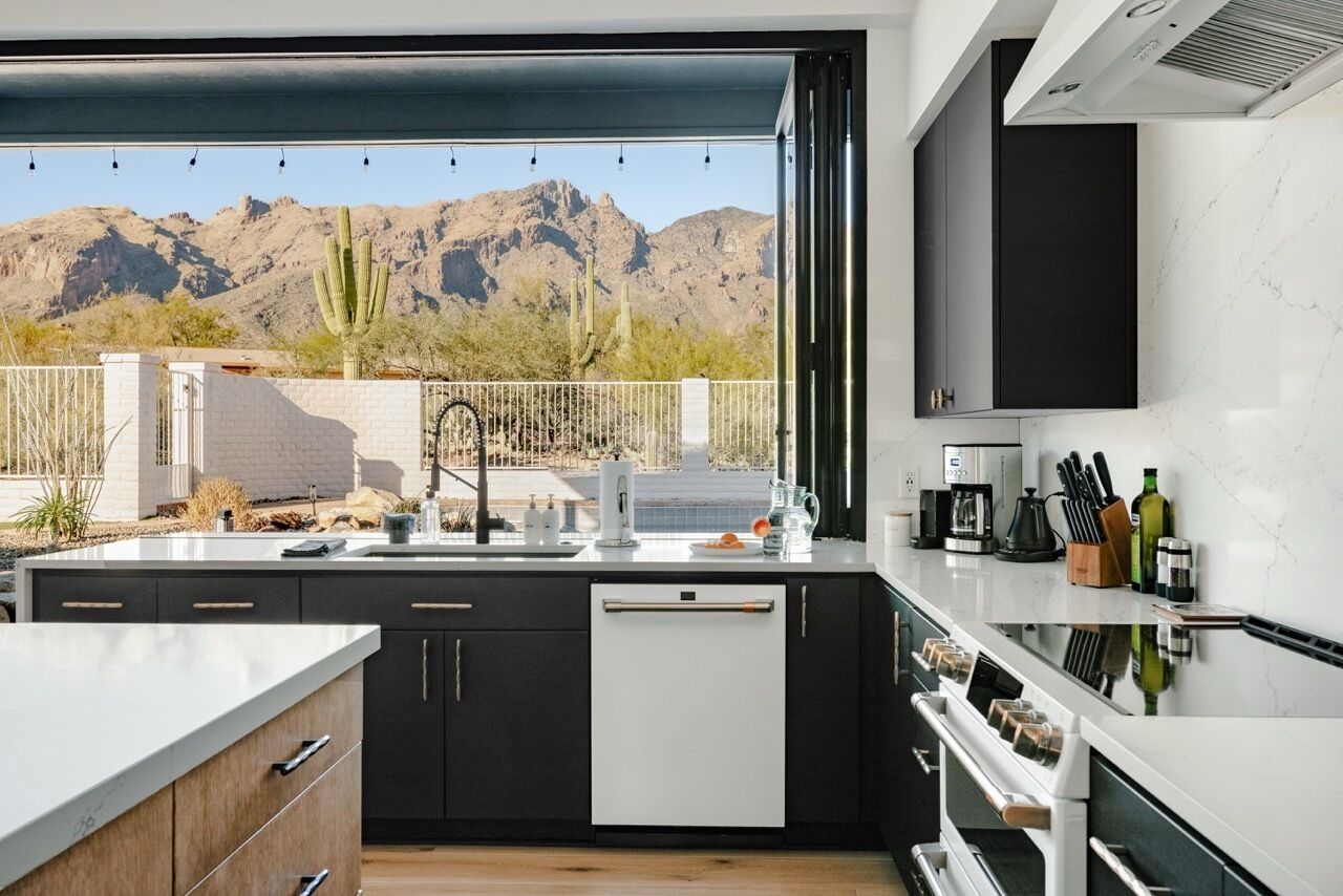 Cooking isn't boring when you have views like this!