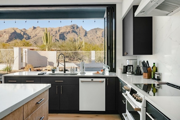 Cooking isn't boring when you have views like this!