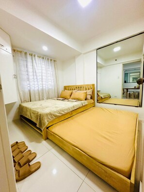 2 habitaciones, wifi gratis y ropa de cama