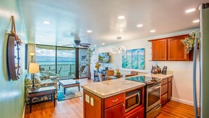 Coffee/tea maker, fridge, microwave, oven - NEW UNIT Wake Up to Sprawling Views w/ AC (Lahaina)