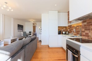 Apartamento | 2 quartos, escrivaninha, acesso à internet de alta velocidade