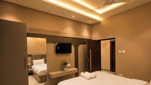 Deluxe kamer | Verduisterende gordijnen, gratis wifi