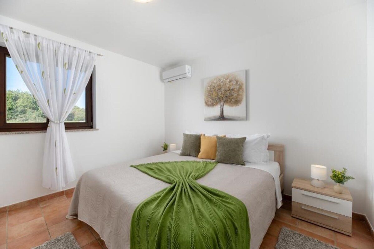 Villa, 4 hálószobával, privát medence | 4 hálószoba