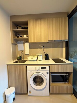 Room, 1 Bedroom, Accessible, Balcony | Laundry - Room-phuket, Best Location, Full Furnish (Wichit)