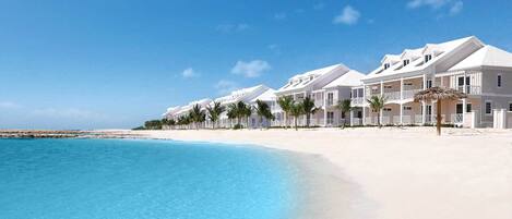 沙滩椅、沙滩毛巾