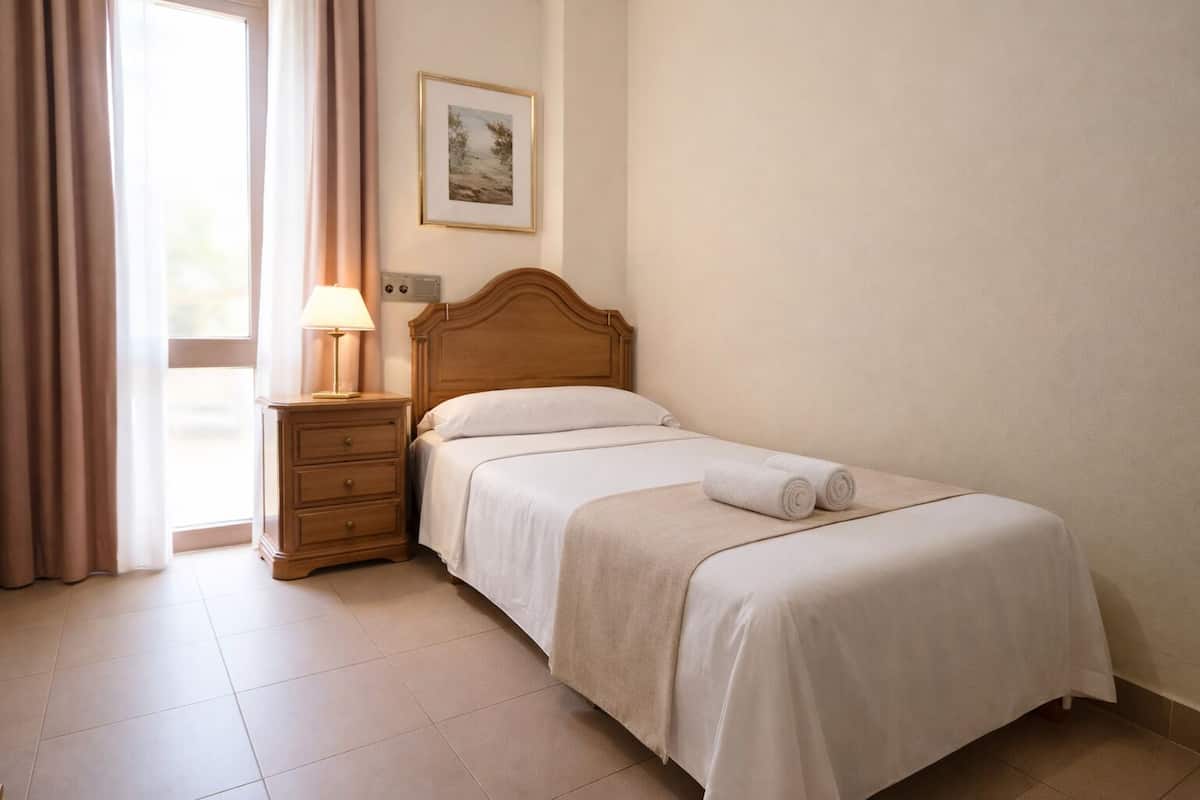 Chambre Simple Standard, vue montagne | Bureau, espace de travail pour ordinateur portable, Wi-Fi gratuit