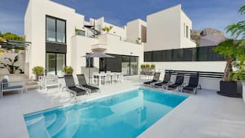 Una piscina climatizada