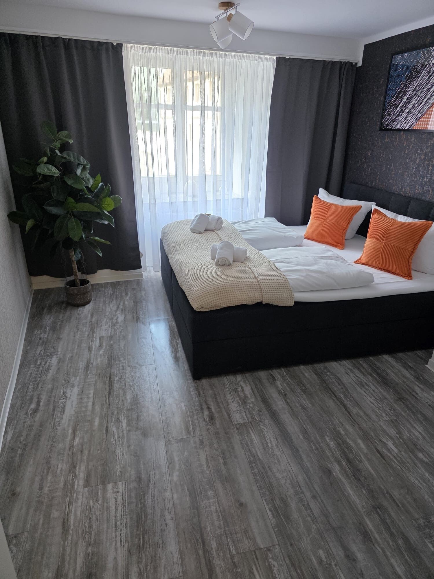 Iron/ironing board, WiFi, bed sheets