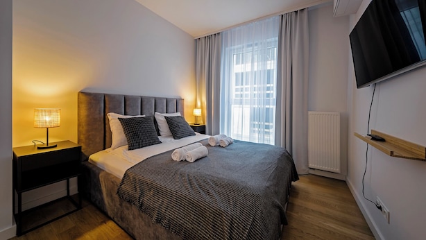 Apart Daire, Balkon | Ütü/ütü masası, ücretsiz kablosuz İnternet 