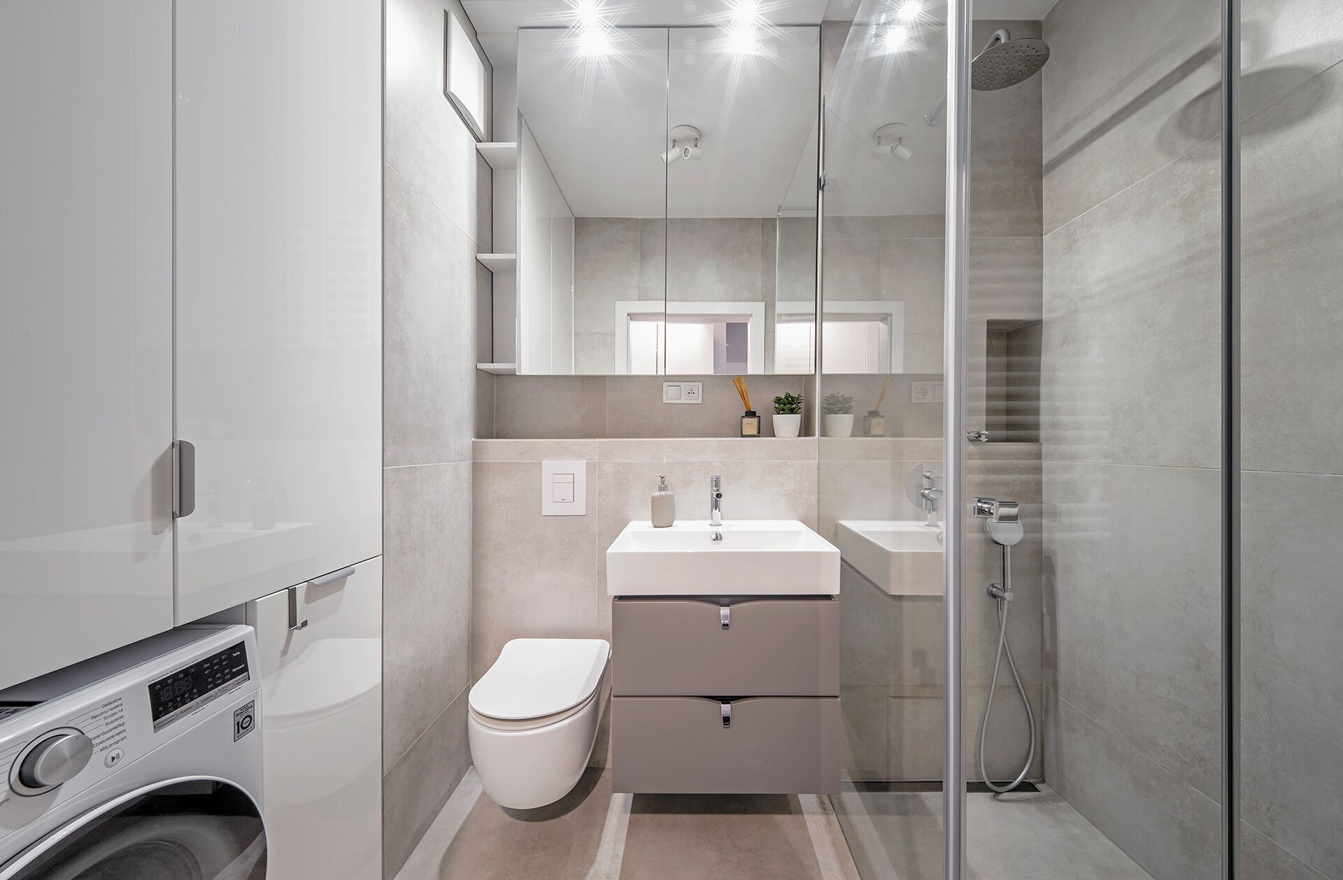 Apart Daire, Balkon | Banyo
