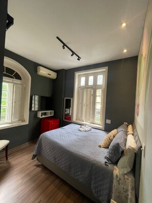 Standard Double Room | Iron/ironing board, free WiFi, bed sheets - Aurora Hostel Rio (Rio de Janeiro)