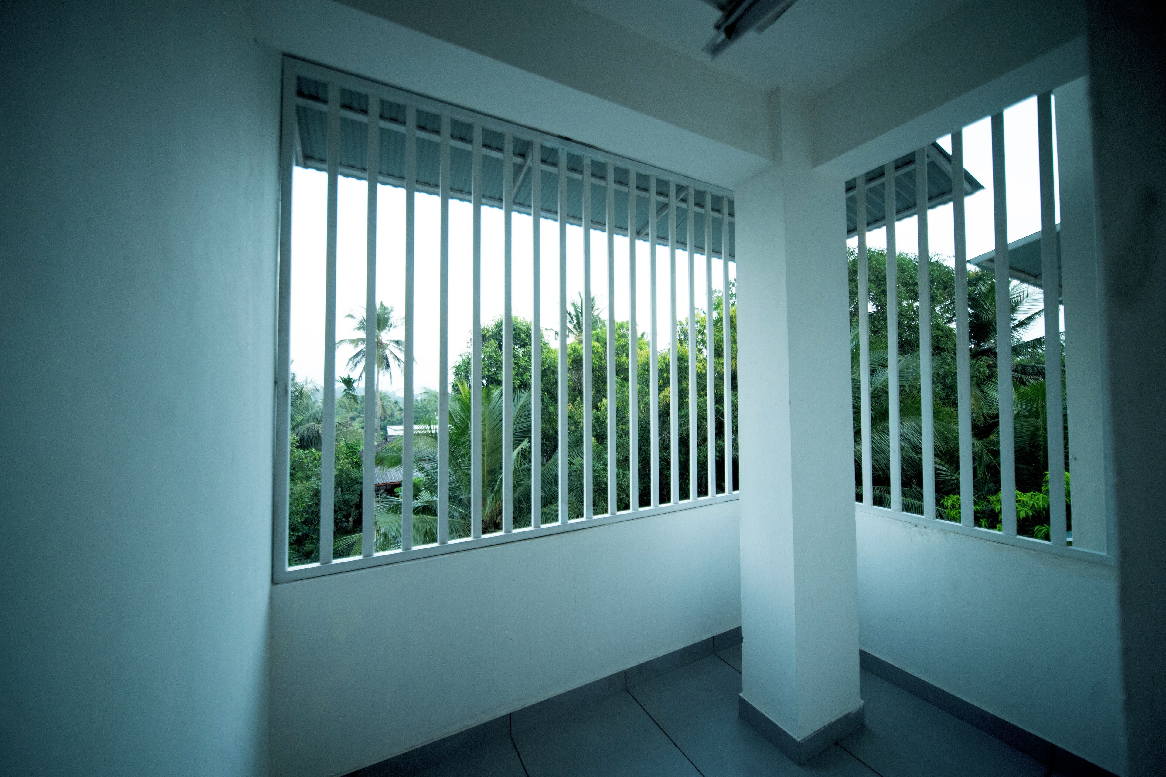 Uitzicht vanaf balkon