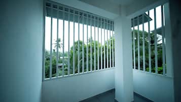 Uitzicht vanaf balkon