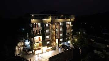 Voorkant van accommodatie