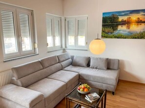 TV, fireplace - Bergperle am Lindberg / Perlesreut (Perlesreut)