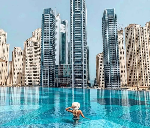Stylish Studio & Pool at JW Marriott Dubai Marina