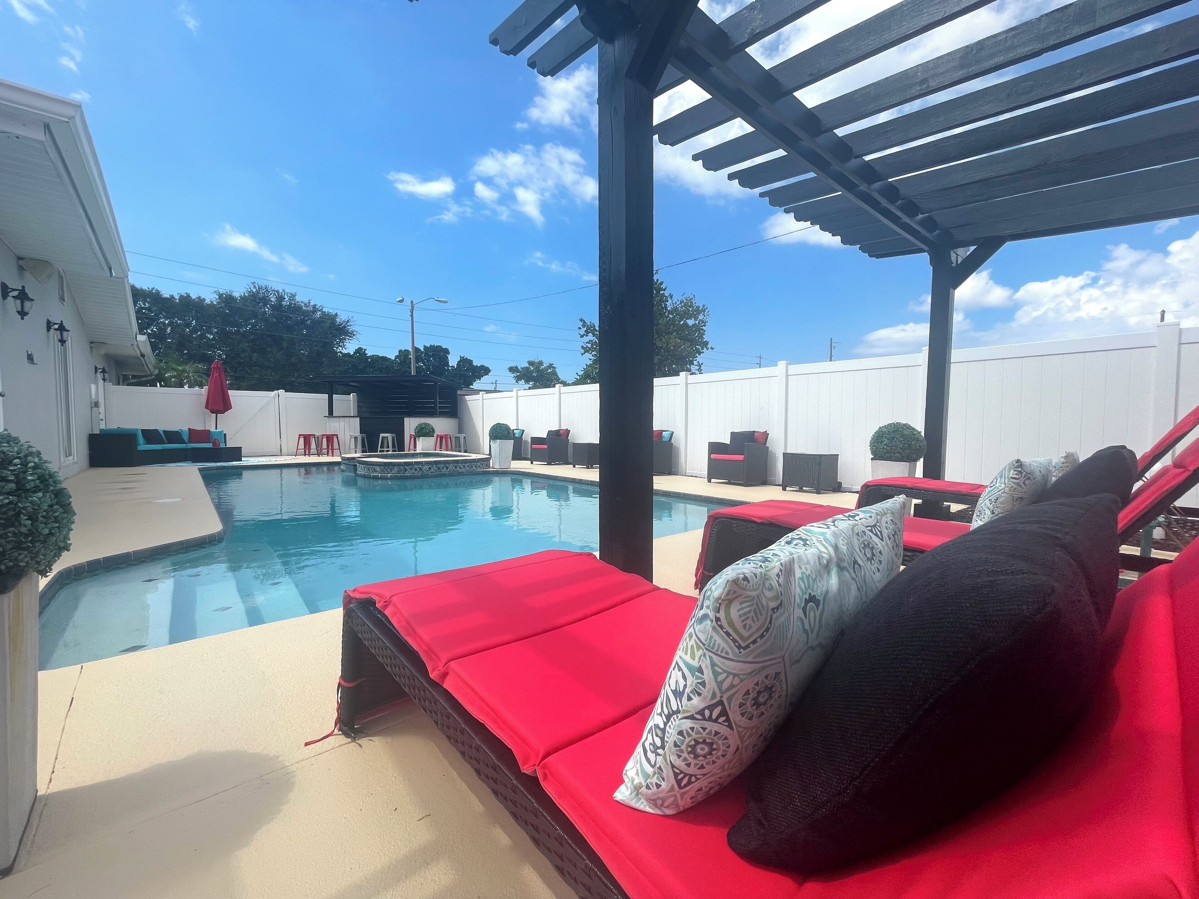 Außenpool, beheizter Pool