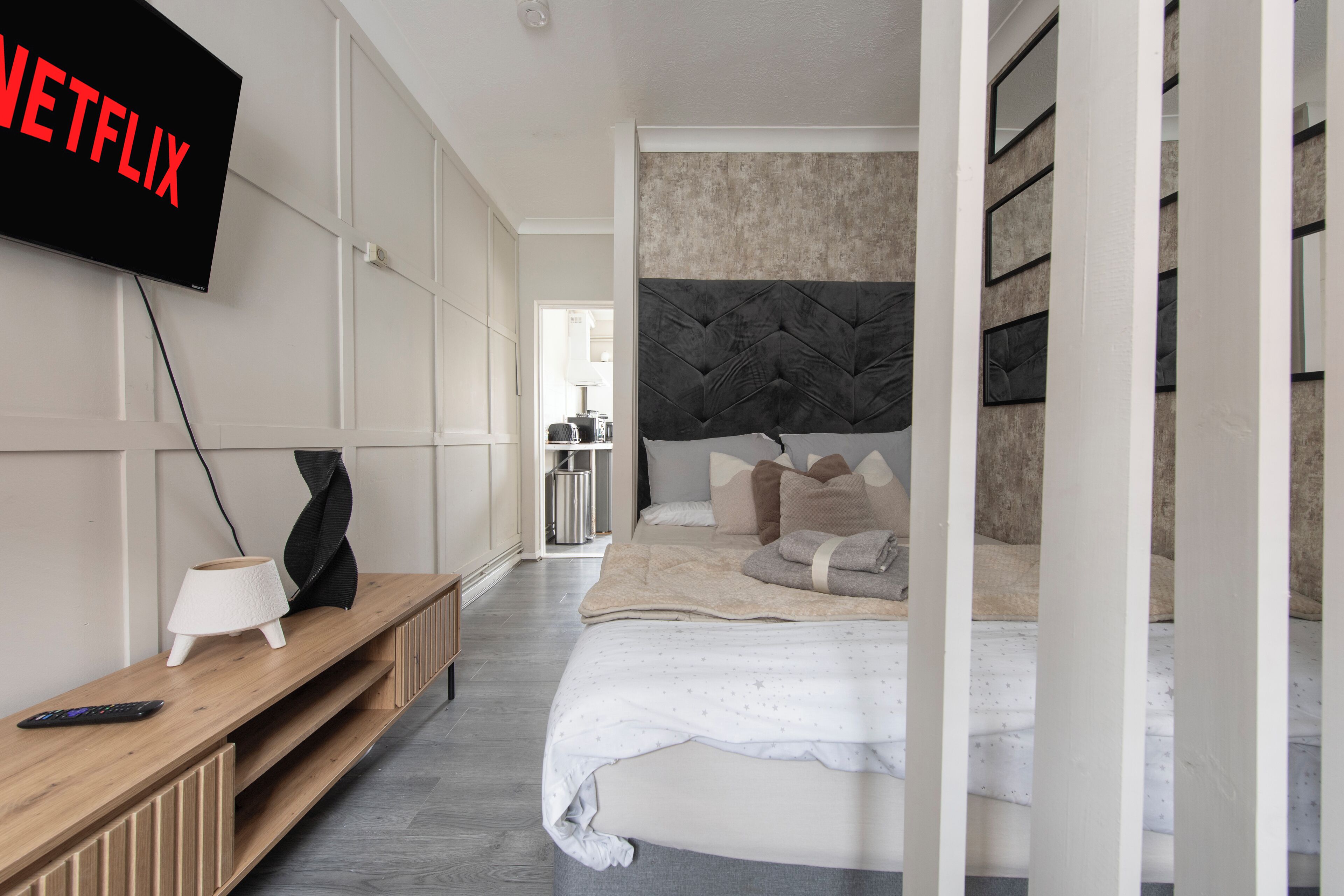 1 soveværelse, strygejern/strygebræt, gratis Wi-Fi, sengetøj