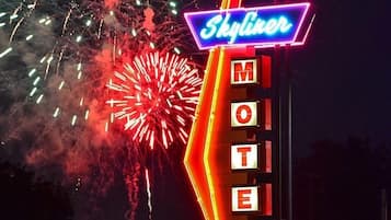 Voorkant van accommodatie