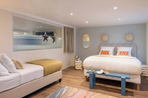 4 bedrooms, iron/ironing board, travel crib, WiFi