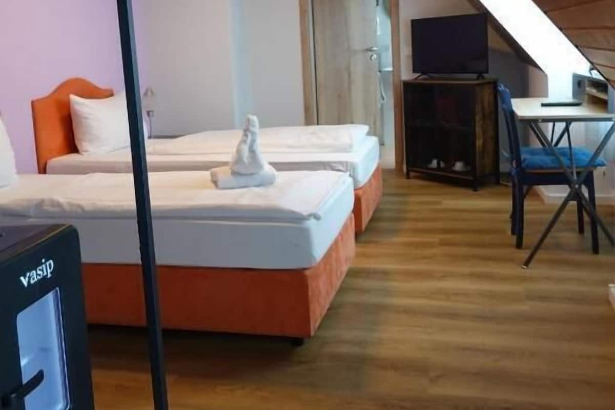 Twin Room | WiFi (free), bed sheets