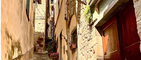 Overnatningsstedets facade