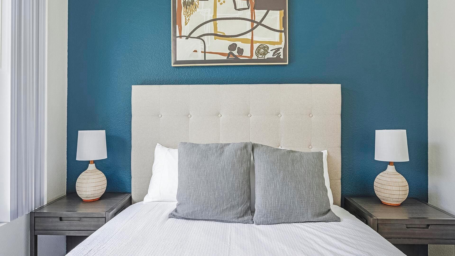 Individually decorated, individually furnished, iron/ironing board