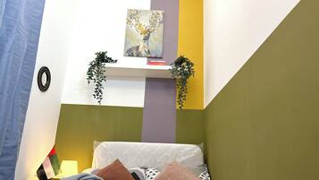 Economy Double Room, Balcony, City View | Desk, laptop workspace, iron/ironing board (on request), free WiFi