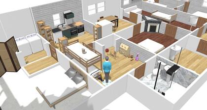 5-bedroom Forest Home under serene 300 year old live Oaks