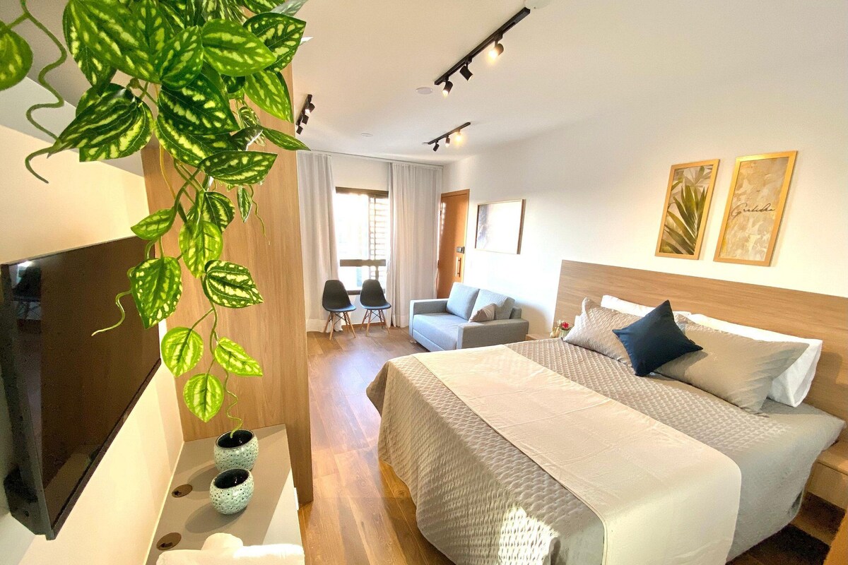 Apartment | 1 Schlafzimmer, Verdunkelungsvorhänge, Bügeleisen/Bügelbrett