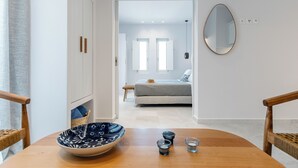 Apartment, Balkon, Stadtblick