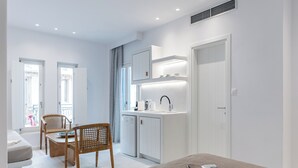 Suite, Balkon, Stadtblick