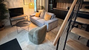 Living area - The little refuge (Quimperlé)