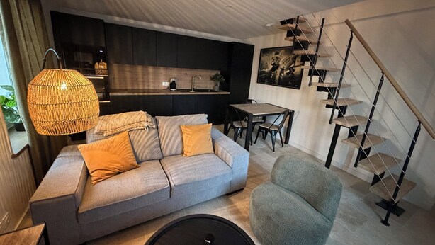 Living area - The little refuge (Quimperlé)