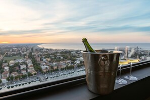 Uitzicht vanuit accommodatie