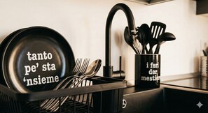Deluxe Studio, Kitchenette | Private kitchen | Espresso maker, coffee/tea maker, electric kettle - Vatican City Deluxe (Rome)