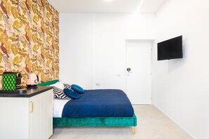 浪漫雙人房, 私人浴室 | 獨特設計、獨特裝修、熨斗/熨衫板、免費 Wi-Fi