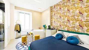 Romantic Double Room, Private Bathroom | Individually decorated, individually furnished, iron/ironing board